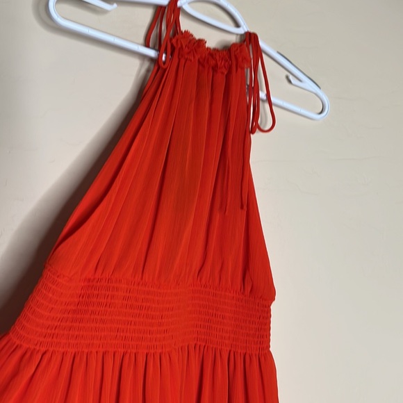 NWT Banana Republic Halter Tiered Maxi Dress - Picture 5 of 6